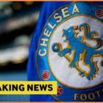 Chelsea logo on flag plus yellow