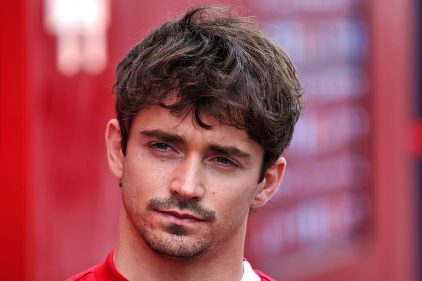 Charles Leclerc rubbishes claims he is looking for Ferrari exit door