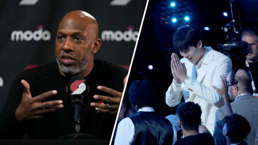 Chauncey Billups picks out one reason he is not at all worried about Yang Hansen, but admits 'unique' challenge