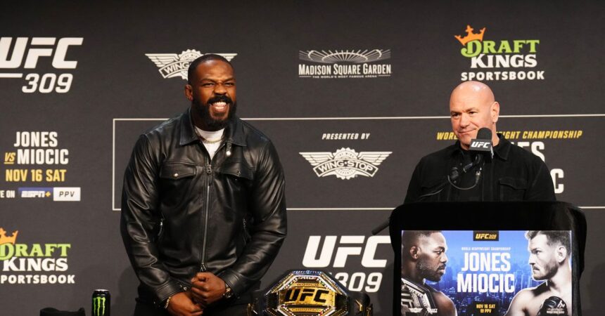 Dana White reveals Jon Jones vs. Tom Aspinall was ‘done’ but Jones suddenly ‘changed his mind’ and retired
