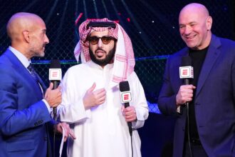 Dana White shoots down rumors of falling out with Turki Alalshikh over Canelo vs. Crawford clash