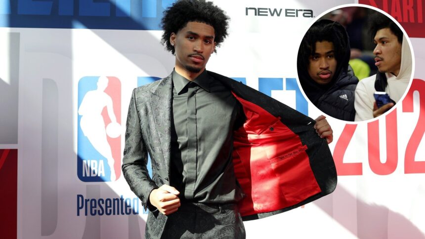 Dylan Harper's brother makes three-word prediction for 2026 NBA Finals after San Antonio Spurs draft second overall