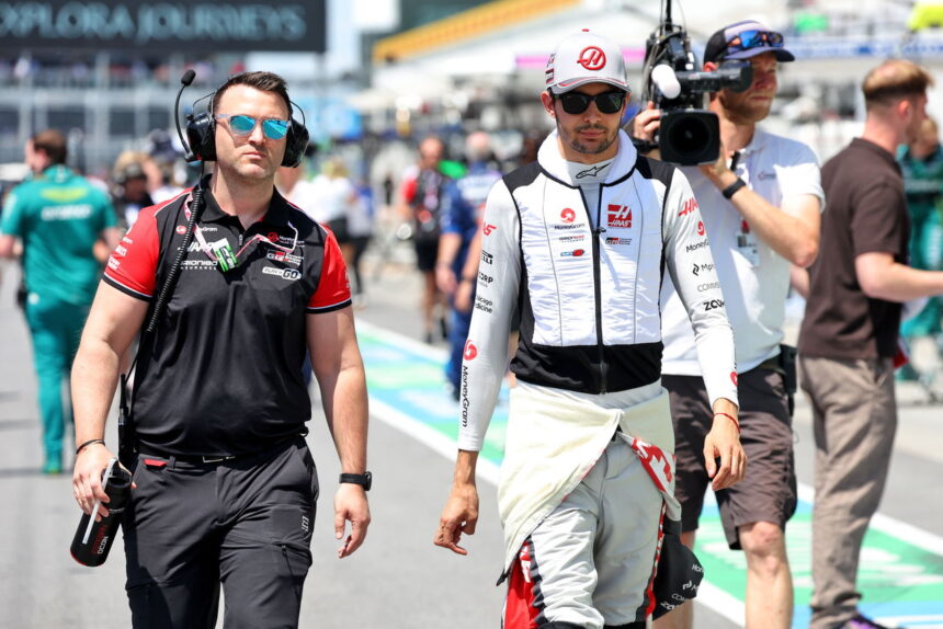 Esteban Ocon ‘not smiling’ at Alpine’s F1 woes despite Haas move