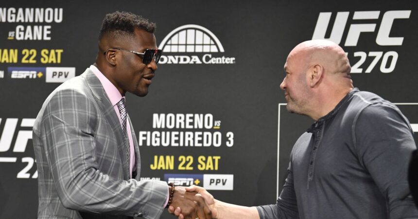 Francis Ngannou coach ‘100 percent’ confident fighter is open to UFC return, Jon Jones reacts