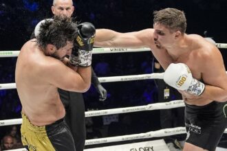 Glory 100 results: Rico Verhoeven dominates Artem Vakhitov for 13th straight title defense