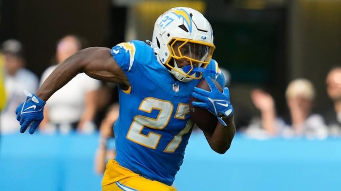 J.K. Dobbins Chargers pic