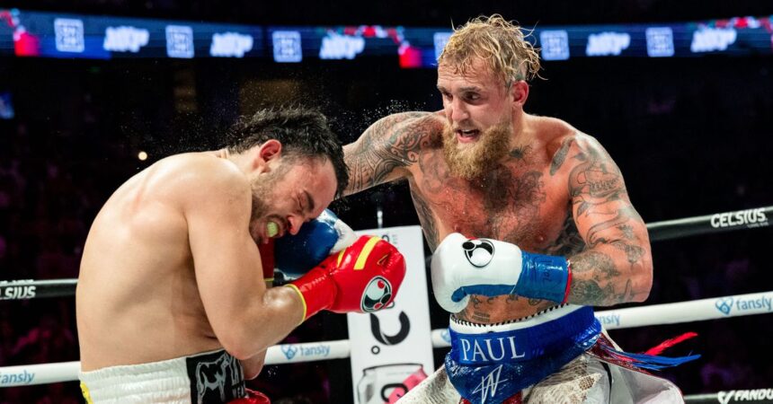 Jake Paul jabs his way past Julio Cesar Chavez Jr. in ‘flawless’ performance