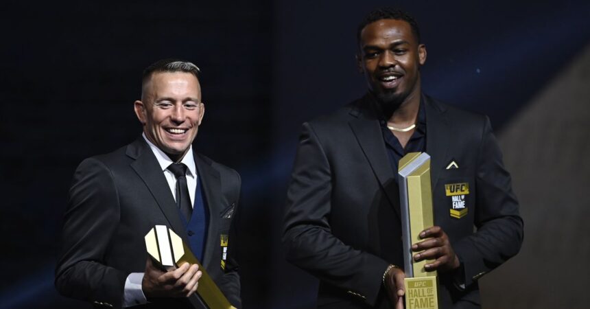 Jon Jones reveals his Mount Rushmore of MMA