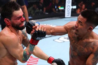 Joshua Van Brutalizes Bruno Silva En Route to Third-Round TKO - UFC 316 Highlights