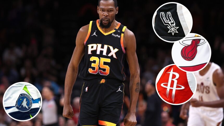 Kevin Durant prefers to be traded to Houston, San Antonio, or Miami, there’s one key reason