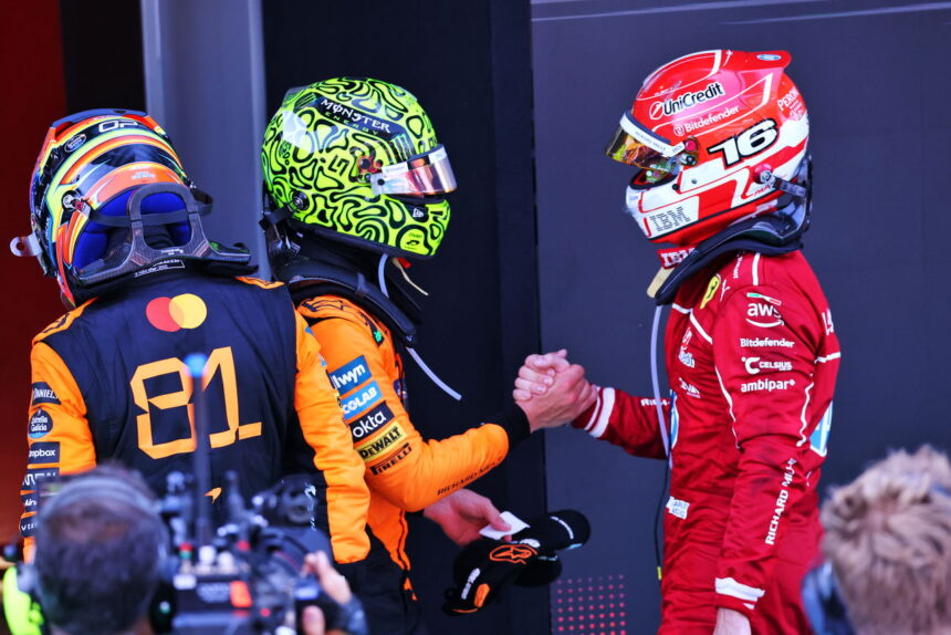 Lando Norris and Charles Leclerc to miss FP1 at Austrian Grand Prix