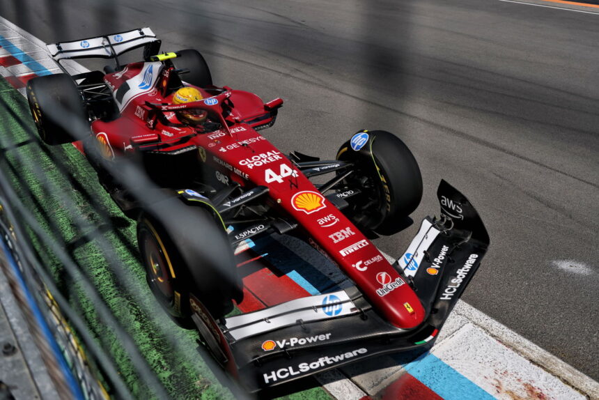 Lewis Hamilton ‘becoming more and more impatient’ as Ferrari pressure intensifies