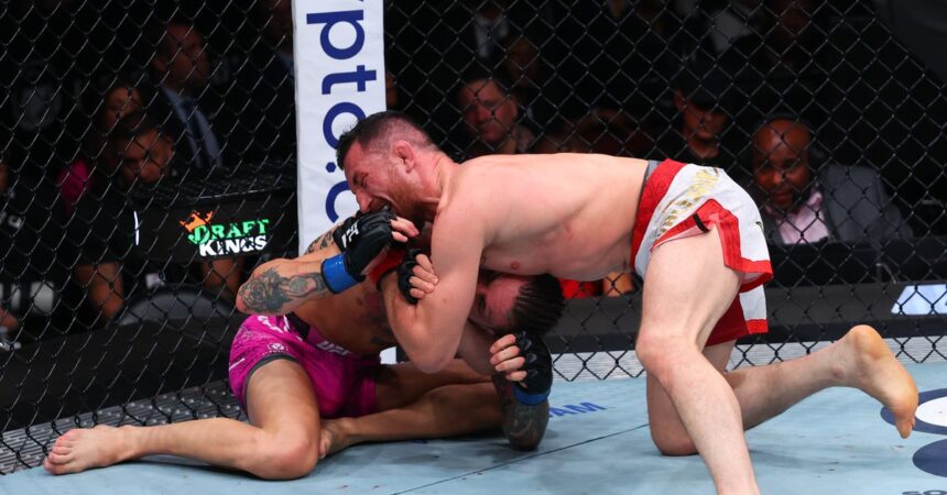 Merab Dvalishvili explains his ‘Machine Choke’ submission over Sean O’Malley at UFC 316