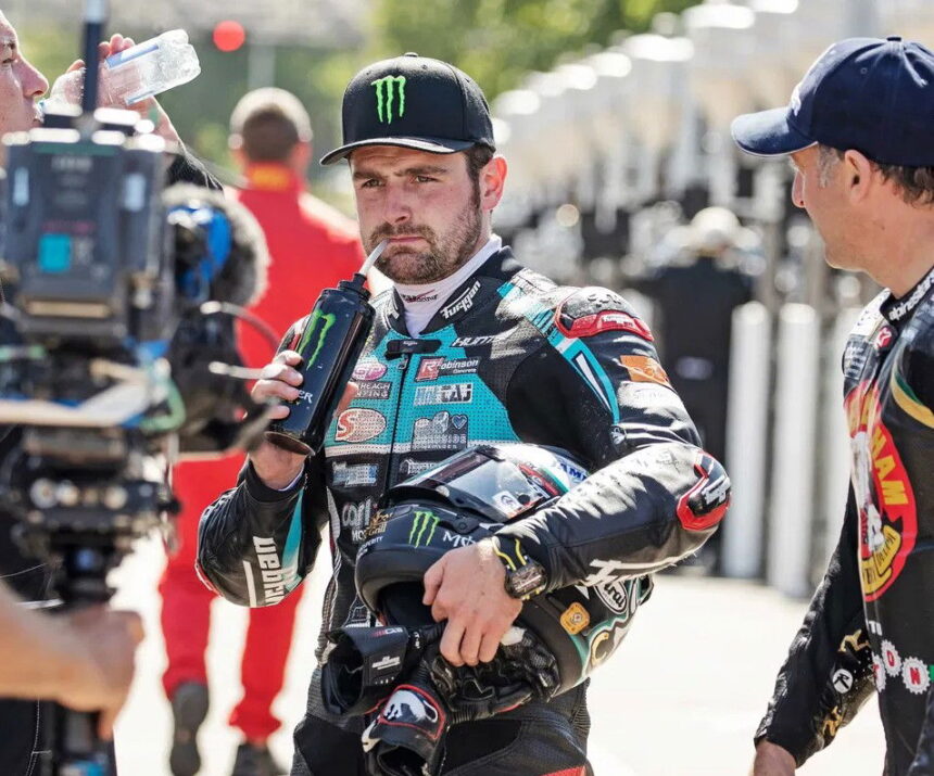 Michael Dunlop sets record as he claims pole at Tandragee 100