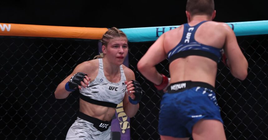Miranda Maverick reveals torn ACL suffered in loss to Rose Namajunas at UFC Atlanta