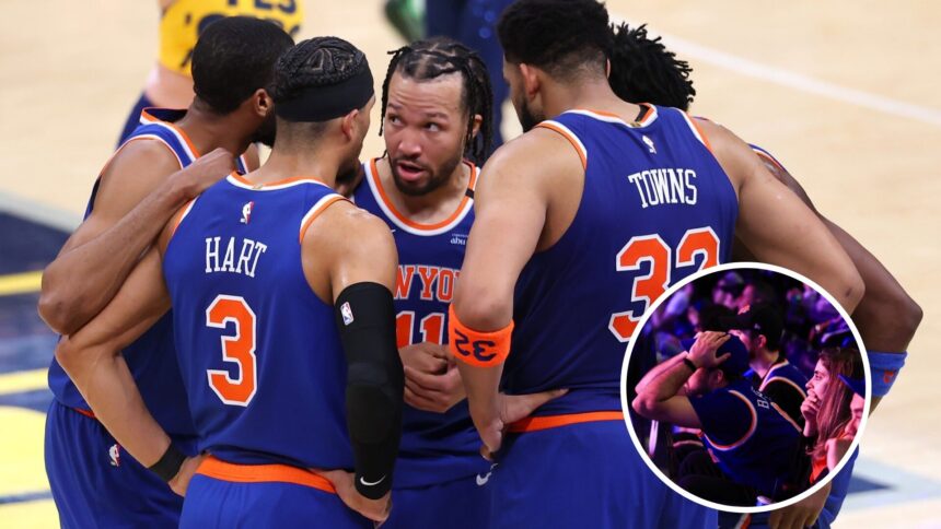 New York Knicks fans can't believe what official X page has just posted with NBA Finals reaching Game 7