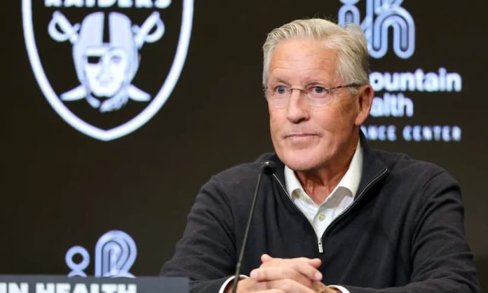 Pete Carroll Raiders pic