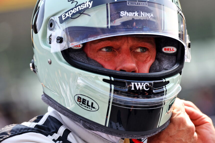 Revealed: McLaren give F1 Movie star Brad Pitt private test at COTA
