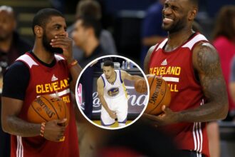 Steph Curry says LeBron James and Kyrie Irving played at a level for three games he had never seen before