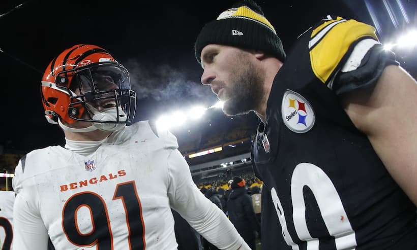 T.J. Watt and Trey Hendrickson pic