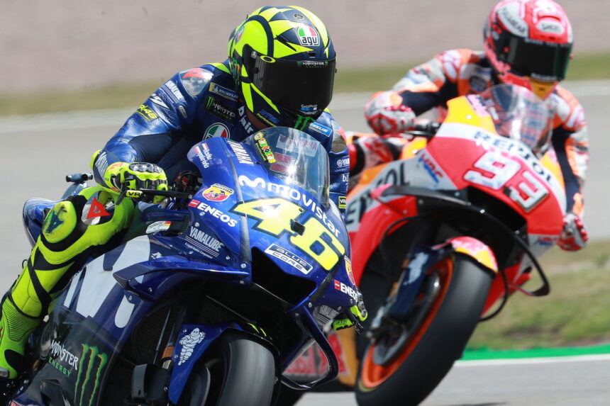 Three ex-racers choose between Marc Marquez and Valentino Rossi as the MotoGP GOAT