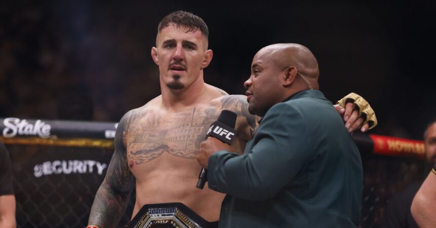 Tom Aspinall vows to become ‘the best heavyweight ever to walk the face of the Earth’ as undisputed champion 