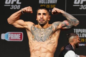 UFC 317 weigh-in video: Topuria vs. Oliveira