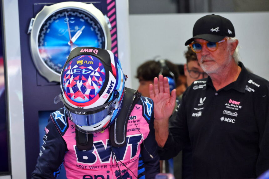 Why Flavio Briatore is “not happy at all” with Franco Colapinto