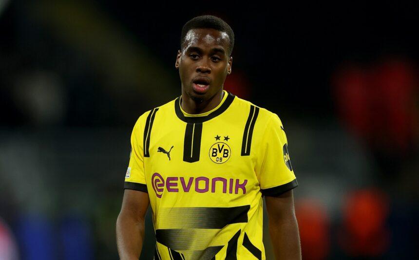 Jamie Gittens of Borussia Dortmund