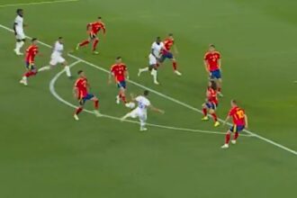 Manchester City target Rayan Cherki scores fantastic volley in France’s Nations League semifinal defeat to Spain (Video)