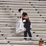 Urawa Red Diamonds fans stay to clean up stadium stands after Club World Cup loss (Video)