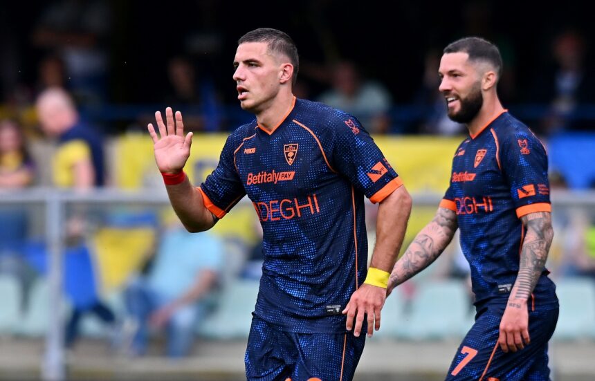 Nikola Krstovic of US Lecce