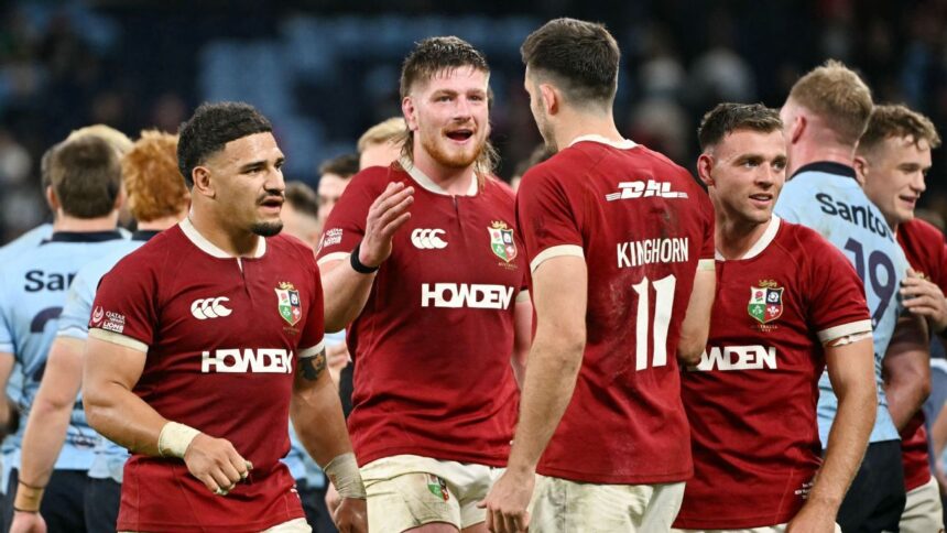 Lions remain unbeaten Down Under -- but it was the Waratahs smiling in Sydney
