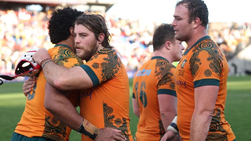 The Wallabies fell into a Rob Valetini-sized hole in Newcastle