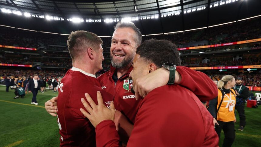 British and Irish Lions: Andy Farrell eyes 3-0 sweep with series won