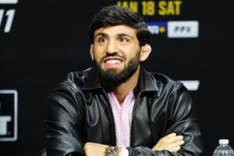 Arman Tsarukyan fires back at Ilia Topuria for denying him title shot: ‘Vacate it or I’ll take it’