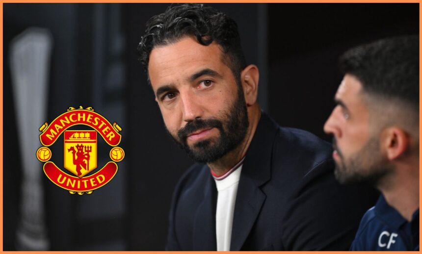 Man United manager Ruben Amorim