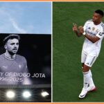 Kylian Mbappe dedicated his goal to Diogo Jota