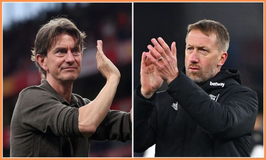 Thomas Frank and Graham Potter
