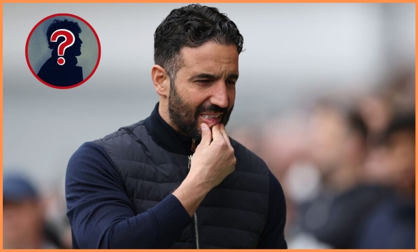 Man United manager Ruben Amorim