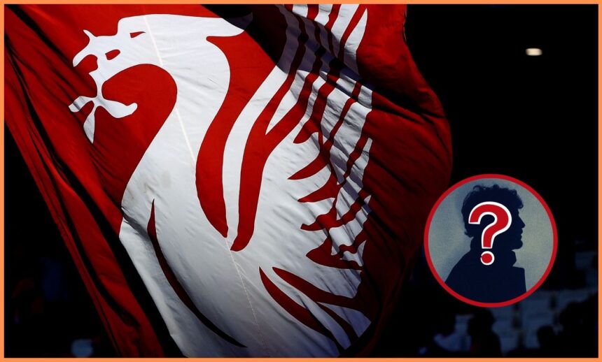 Liverpool FC flag at the Champions League final in 2019