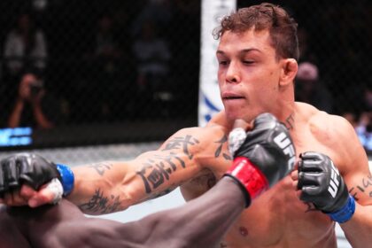 Caio Borralho says he’s the backup fighter for Dricus Du Plessis vs. Khamzat Chimaev main event at UFC 319