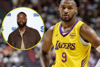 Dwyane Wade raves about Bronny James performances and the moment that struck him, 'his bag is...'