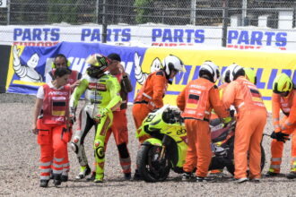 Fabio di Giannantonio explains why he has “a big smile” despite German MotoGP crash