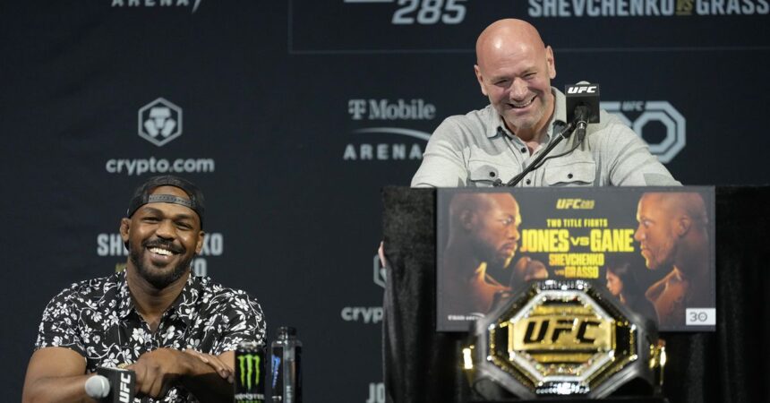 Jon Jones ‘disappointed’ in Dana White denying him UFC White House headline spot
