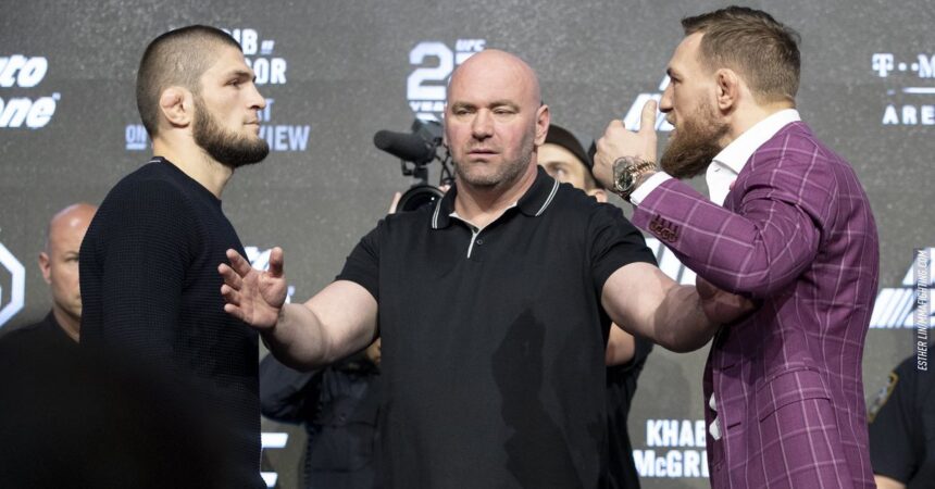 Khabib Nurmagomedov claims Conor McGregor rivalry fueled by UFC: ‘It was all Dana’s doing’