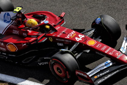 Lewis Hamilton “progressing a lot” with Ferrari F1 car after promising Friday at British GP