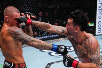 Max Holloway beats Dustin Poirier in retirement fight in classic UFC 318 main event 
