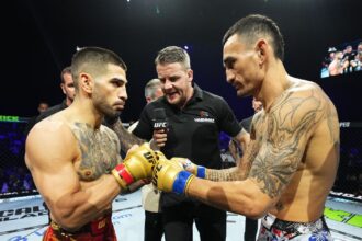 Max Holloway rips Ilia Topuria for carrying BMF belt: ‘Just a waste of money’