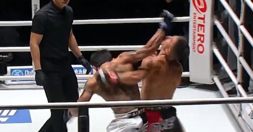 Missed Fists: Gingsanglek destroys opponent with disgusting spinning backfist knockout